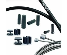 Pavarų troselių komplektas Capgo BL Doube(2x) stainless Campy Road juodas