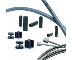 Pavarų troselių komplektas Capgo BL Doube(2x) stainless Shimano/Sram Road &amp; MTB pilkas