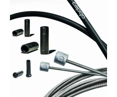 Pavarų troselių komplektas Capgo BL Double(2x) ECO stainless Shimano/Sram Road &amp; MTB juodas