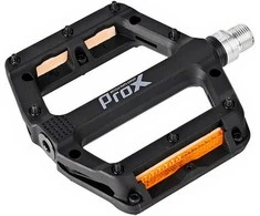 Pedalai ProX Base Pro 26 nylon Pins axle Cr-Mo juodas
