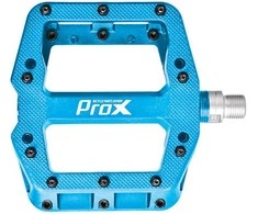 Pedalai ProX Base Pro 26 nylon Pins axle Cr-Mo mėlynas
