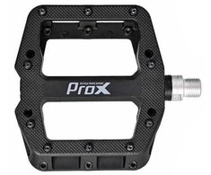 Pedalai ProX Base Pro 26 plastikas Pins axle Cr-Mo juodas