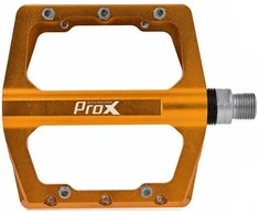 Pedalai ProX Stig 24 Alu Pins axle Cr-Mo auksinis