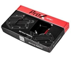 Pedalai ProX Stig Pro 34 Alu Pins axle Cr-Mo juodas