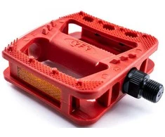 Pedalai RFR Flat HQP CMPT plastikas raudonas