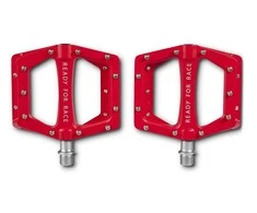 Pedalai RFR Flat RACE Alu raudona