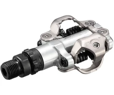 Pedalai Shimano PD-MT520 + SM-SH51 sidabrinis