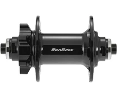 Priekinė įvorė SunRace HBMX80 QR Disc 6-bolt Alu 32H juodas