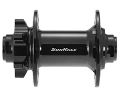 Priekinė įvorė SunRace HBMX82 15x100mm Disc 6-bolt Alu 32H juodas