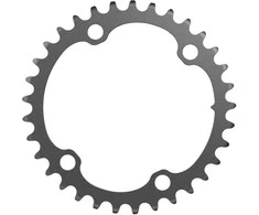 Priekinis dantratis SRAM Road Rival Wide 107mm 2x12-speed 33T juodas