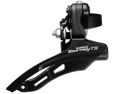 Priekinis pavarų perjungėjas Shimano TOURNEY FD-TZ500 42T Top Pull 3x7/8-speed 28.6mm