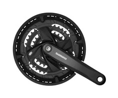 Priekinis žvaigždžių blokas Shimano ALTUS FC-M371-44T 170MM 9-speed juodas-44X32X22T