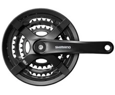 Priekinis žvaigždžių blokas Shimano Tourney FC-TY501 170mm 3x6/7/8-speed-48X38X28T