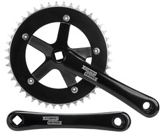 Priekinis žvaigždžių blokas Sturmey-Archer 170mm 1-speed juodas-44T