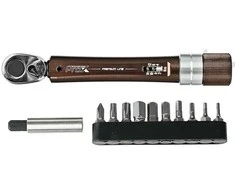 Raktų komplektas ProX Premium Line with dynamometer 2-14Nm 12-parts bronze