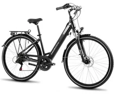 Romet Elektrinis dviratis ProEco Wave AN 1.0 R 504Wh graphite-sidabrinis-19" / L (Dydis: 19" / L)