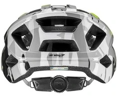 Šalmas Uvex air wing 2 neon yellow-juodas -50-54CM