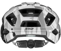 Šalmas Uvex air wing 2 warm pilkas-juodas-50-54CM