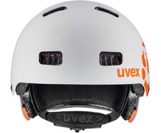 Šalmas Uvex Kid 3 dirtbike light pilka-oranžinis-51-55CM
