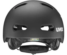 Šalmas Uvex kid 4 style bam juodas-lime matt-51-55CM