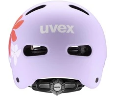 Šalmas Uvex kid 4 style flower lilac matt-51-55CM