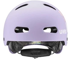 Šalmas Uvex kid 4 style flower lilac matt-51-55CM