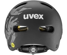 Šalmas Uvex kid 4 style MIPS dirt juodas matt-51-55CM
