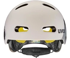 Šalmas Uvex kid 4 style MIPS dirt warm pilkas matt-51-55CM