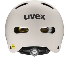 Šalmas Uvex kid 4 style MIPS warm pilkas matt-55-58CM
