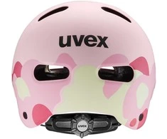 Šalmas Uvex kid 4 style strawberry-matcha matt-55-58CM