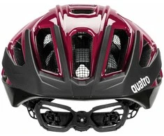 Šalmas Uvex quatro ruby red-juodas-52-57CM