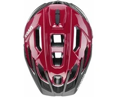 Šalmas Uvex quatro ruby red-juodas-52-57CM