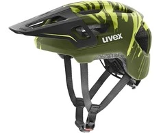 Šalmas Uvex react jr fullface dark olive matt-52-56 CM