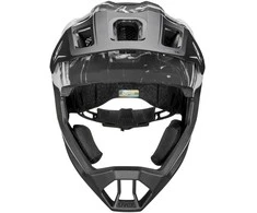 Šalmas Uvex react jr fullface juodas-baltas matt-52-56 CM