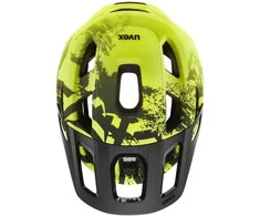 Šalmas Uvex react jr. MIPS lime - juodas-52-56CM