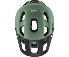 Šalmas Uvex react MIPS moss žalias-juodas matt-56-59CM