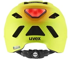Šalmas Uvex urban planet LED lime matt-54-58CM