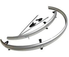 Skydelių komplektas Orion OR 26"x53mm nylon sidabrinis