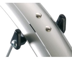 Skydelių komplektas Orion OR 26"x58mm nylon sidabrinis