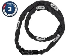 Abus Germany Spyna Abus Chain Steel-O-Chain 4804C/110 juodas