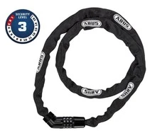 Abus Germany Spyna Abus Chain Steel-O-Chain 4804C/110 juodas