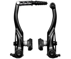 Stabdžiai V-Brake galiniai Shimano ALIVIO BR-T4000 S65T juodas