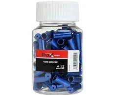Stabdžių šarvo antgaliukai ProX Alu mėlynas (100pcs.)