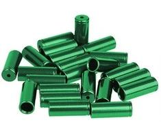 Stabdžių šarvo antgaliukai ProX Alu žalias (100pcs.)