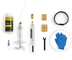 Stabdžių tepalo perpilymo/orinimo komplektas Bleedkit WORKSHOP GOLD edition (Shimano)