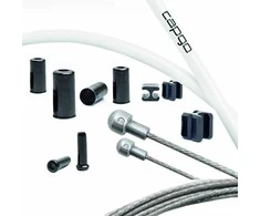 Stabdžių troselių komplektas Capgo BL stainless Shimano/Sram Road baltas