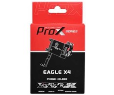 Telefono laikiklis ProX Eagle X4 Alu, juodas