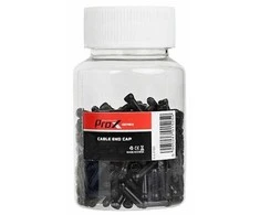 Troselio antgaliukai ProX juodas (300pcs.)