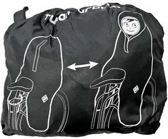 Uždangalas (pončas) nuo lietaus Bellelli rear seat juodas-yellow