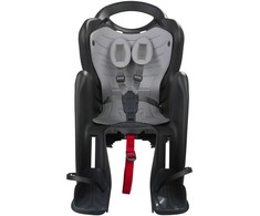Galinė dviračio kėdutė Bellelli Mr Fox Lux Clamp, juoda